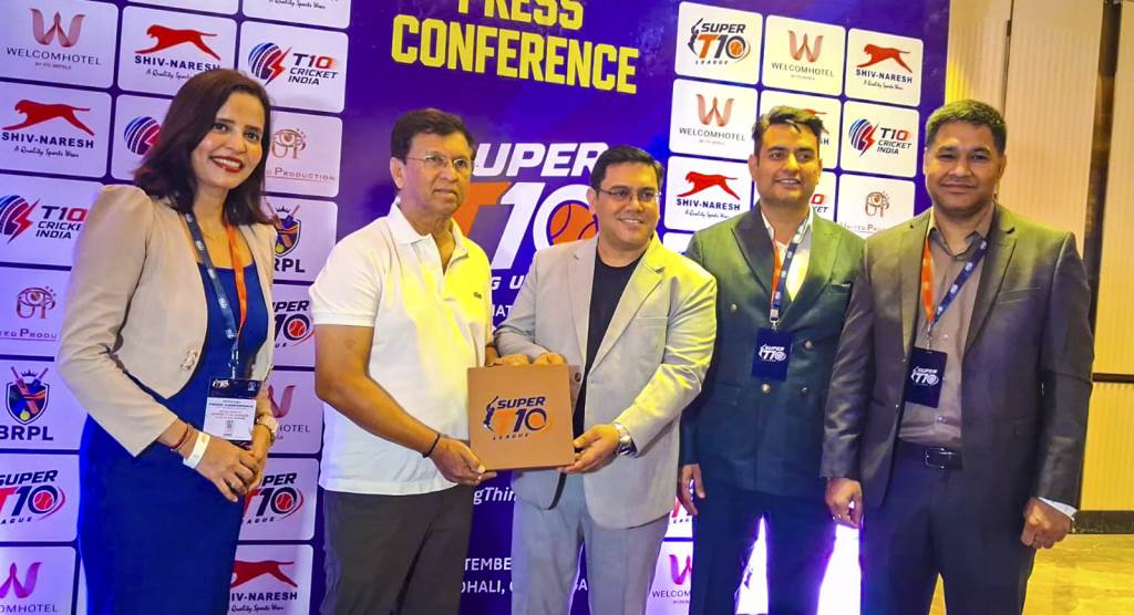 Official Launch of Super T10 League Kiran More Appointed League Commissioner